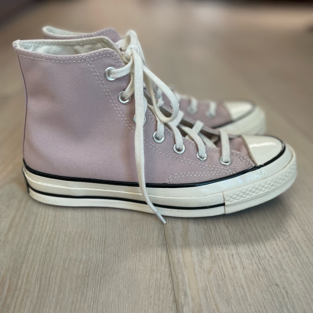 Converse Chuck 70 canvas high top in light mauve